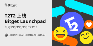 Bitget上线Launchpad项目T2T2，首次推出拼团模式